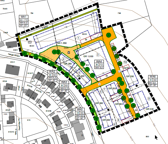 Baugebiet „Südliche Haager Straße“